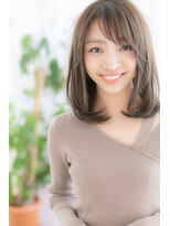 ミック ヘアアンドメイク アップ 駒込店(miq Hair&Make up) くすみカラーで垢抜け…ラフ&ヌーディワンカール