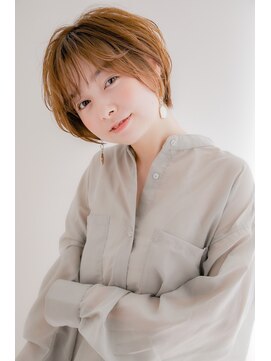 ロンド シャルム 吉祥寺(Lond charme) 【Lond charme 濱田麻佑】こなれ感ワンカールショートボブ