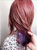 ヘアサロンエムフィス 池袋東口(HAIR SALON M Fe's)&nbsp;デザインカラー/厚めバング/ローライト/スリークボブ