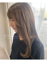 ケーオーエスビューティー(K O S beauty)&nbsp;ブリーチなしのベージュカラー