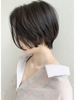 モリオ フロム ロンドン サッポロファクトリー店(morio FROM LONDON)&nbsp;【morio札幌】大人かわいい黒髪ハンサムショートボブ