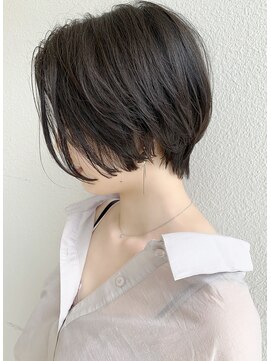 モリオ フロム ロンドン サッポロファクトリー店(morio FROM LONDON) 【morio札幌】大人かわいい黒髪ハンサムショートボブ