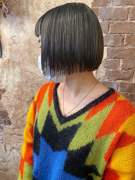 マギーヘア(magiy hair) magiyhair【nico】ミニボブ　切りっぱなしボブ