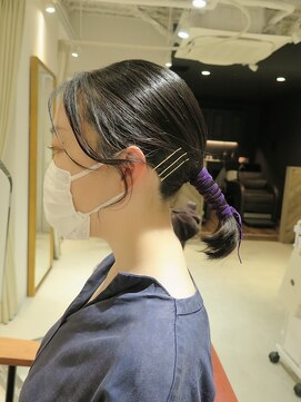 リンカラン ルリエ(LINGKARAN Relier) ミディアムヘアアレンジ