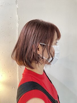 カゼ ダイカンヤマ Kaze DAIKANYAMA お客様_プラムオレンジBOB