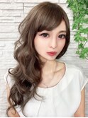 似合わせ栗色ロングウェーブ [蒲田デザイナーズファクトリー]