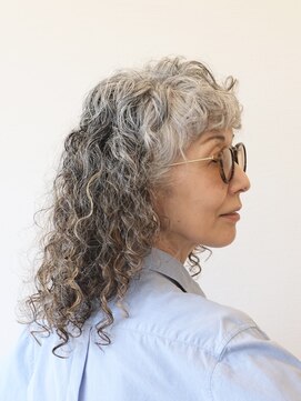 えがお美容室 【えがお美容室】50代60代の方に☆ミディアムウェーブヘア