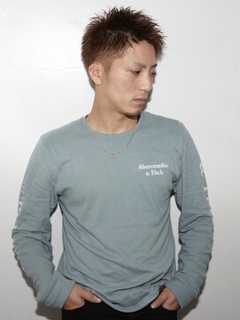 ワンワンオー バーバーショップ 博多店(@110 BARBER SHOP) スパイキー