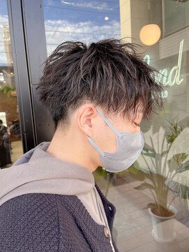 ロンドカスティーヨ 四日市(Lond castillo) ツイストスパイラルパーマ/ツーブロックマッシュ/MEN’SHAIR