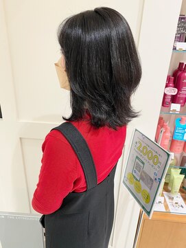 ビーハイブアヴェダ PARCO2店(BEHIVE AVEDA) 地毛風カラー