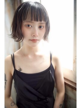 グランアージュ 船橋南口店(grandage) 丸みボブ/インナーカラー /イヤリングカラー[船橋]