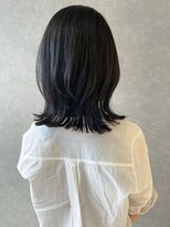 オブジェ シエル(obje't ciel)&nbsp;【obje't ciel】くびれミディアム×艶ブラック【暮石 唯】