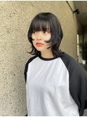 ▲ショートウルフボブネオウルフカットくびれヘアレイヤーカット