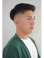 ルックグッドストア タカラヅカ(LOOK GOOD STORE TAKARAZUKA)&nbsp;アップバングスキンフェードアッシュブラック1101