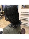 ツヤ感UP☆暗髪カラー
