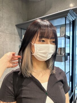 スタイル スマート サロン(STYLE smart salon) 【kanae/藤沢】インナーカラー/ホワイトベージュ/顔周りレイヤー