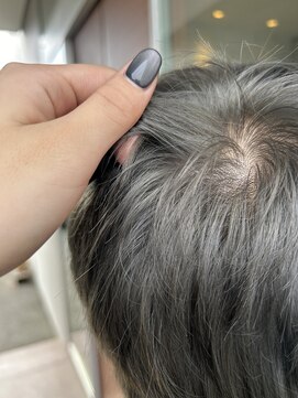 アチーブ ヘア デザイン(achieve hair design) グレーアッシュ×ナチュラルショートメンズカラーダブルカラー