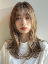 レヴ 草加店(LEV.)&nbsp;美髪ブルーブラック外ハネボブ