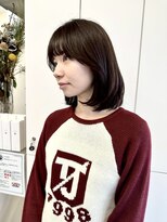 ユイマァル 岡山店(YUIMARL)&nbsp;【韓国】ウルフボブ×顔周りカット