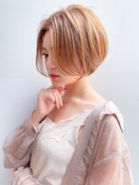 ロンドプランタン 恵比寿(Lond Printemps)&nbsp;◯ イメチェン外ハネボブ美髪ワイドバング/ショートボブ髪質改善