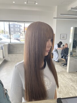 ノートエートル 西金沢(Nought etre) ベージュカラー10代20代30代ブリーチカラー