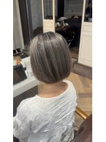 シエル 立川店(CIEL)&nbsp;CIEL立川×木村優作　モノトーンベージュバレイヤージュ/立川