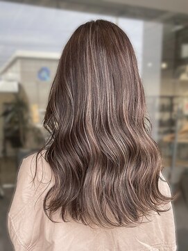 ウェイク ヘアー メイク(wake hair make) 10代20代30代大人かわいい艶感裾カラーミルクティーベージュ