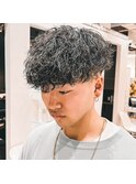 MEN’S HAIR/波巻ツイストスパイラル/フェザーパーマ/渋谷美容院