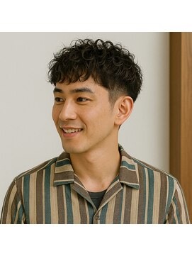 スープレックス ヘアーデザイン(SOUPREX HAIR DESIGN) 大人メンズ刈り上げニュアンスパーマ　20代 30代 40代 50代 60代