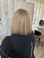 ラウラアンドロー(LAURA&RO)&nbsp;ミルクティーベージュダブルカラーインナーカラーケアブリーチ