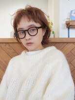 ディッセンバー 伊勢崎(December)&nbsp;切りっぱなしボブ/ミニボブ/丸くないボブ/ヘーゼルベージュ