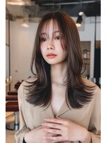 エダ 髪質改善 鎌倉(edA.)&nbsp;髪質改善ストレート/ハッシュカット/バタフライレイヤーカット