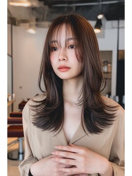 エダ 髪質改善 鎌倉(edA.) 髪質改善ストレート/ハッシュカット/バタフライレイヤーカット