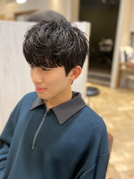 オーセンヘア(AUTHEN.HAIR) メンズマッシュショート/パーマ【仙台】