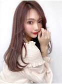 透明感あふれるロングスタイル