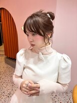 ボタン コロン 表参道 原宿(VOTAN COLON)&nbsp;夏は結んだ時にカワイく♪お顔周りカット♪