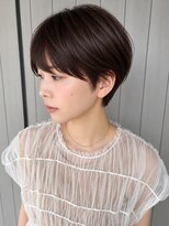 ルトワフクロマチ(Lutowa Fukuromachi)&nbsp;ダークパープル/ナチュラルショート/ミルクブラウン/秋/袋町