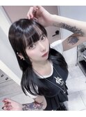 巻ける縮毛矯正/顔周りカット