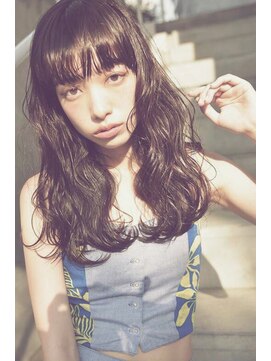 オルセン(OLSEN) BALLOONHAIR  ”Sun Light” フラットバング×ウェットウェーブ