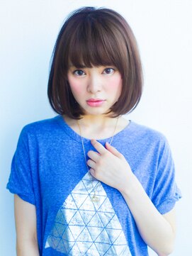 アフロート ディル(AFLOAT D'L) 《AFLOATディル裕二朗》シンプルが可愛いナチュラル小顔ボブ