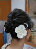 袴のヘアセット（先生用）