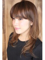 ヘアアンドメイク サファイア(Hair and Make SAPPHIRE)&nbsp;#横顔美人#ラフウェーブ#ミディアム#美容室#静岡