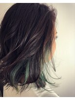 ビヨンドイー(beyond E)&nbsp;インナーカラーエクステグリーン