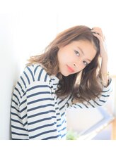 アルー ヘアデザイン 仁川店(aluu hair design) ナチュラルスタイル