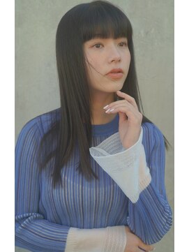 レジュアル(RESSUAL) ロングヘア コスメストレート 黒髪 髪質改善 素髪