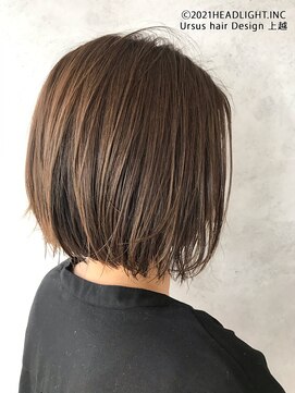 アーサス ヘアー デザイン 上越店(Ursus hair Design by HEADLIGHT) 大人ボブ×アッシュ