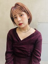 ケイト(kate)&nbsp;【kate 大宮】シースルーバング×ミルクティーブラウン