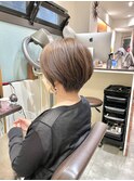 束感コンパクトショート 群馬 太田 ショートヘア