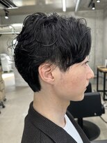 フイ 代々木(Hui)&nbsp;メンズ/アップバング/ツーブロックマッシュ/束感ショート