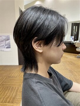 ユニックス イオンモール柏店(UNIX) 【韓国ヘア】メンズマッシュウルフ×ブラック